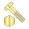 Newport Fasteners Grade 5, 5/16"-18 Hex Head Cap Screw, Zinc Yellow Steel, 7/8 in L, 100 PK 997296-100 - alternate 2